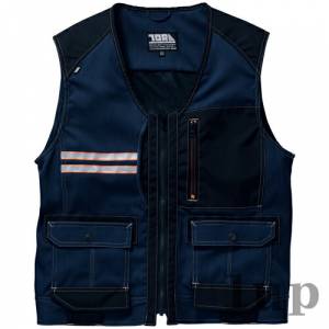 作業服 寅壱 作業着 9221-611 ベスト 4L (年間)