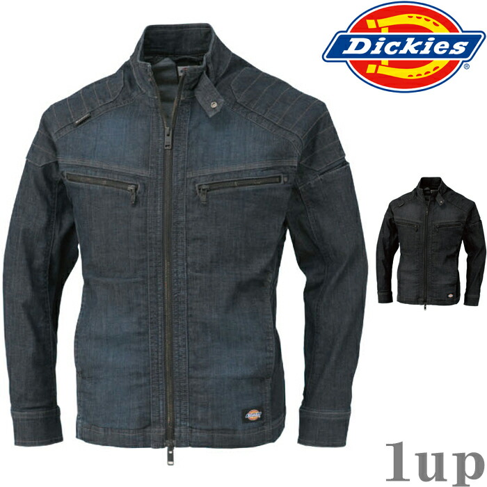 Dickies 作業服 作業着 D-1430 ストレッチデニムジャケット 「M-5L」(年間)