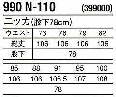 寅壱と関東鳶の専門店「ワンナップ本店」105cm～110cm関東鳶 作業着